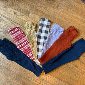 Toddler Girl Legging Bundle (7 items) | Size 2t